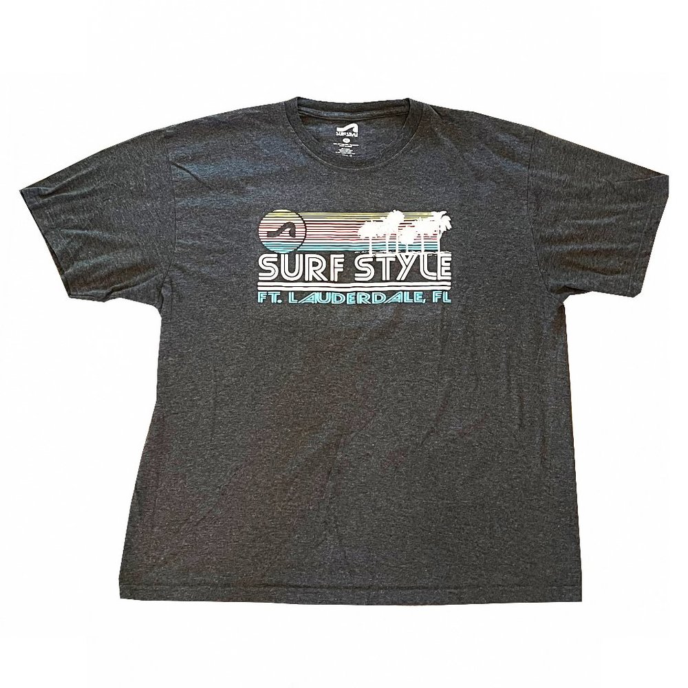 Surf Style Fort Lauderdale Dark Gray T-shirt, size XL